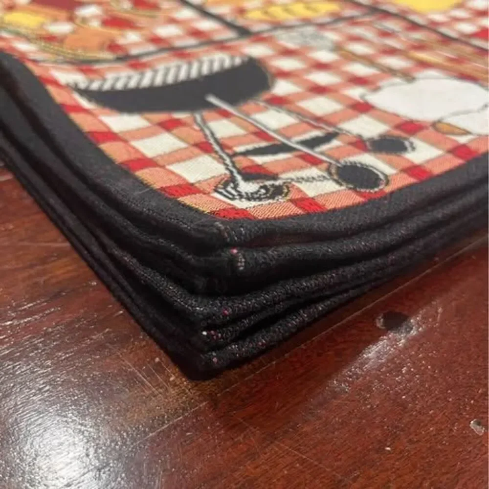 BBQ Picnic Tapestry Placemats – Set of 6